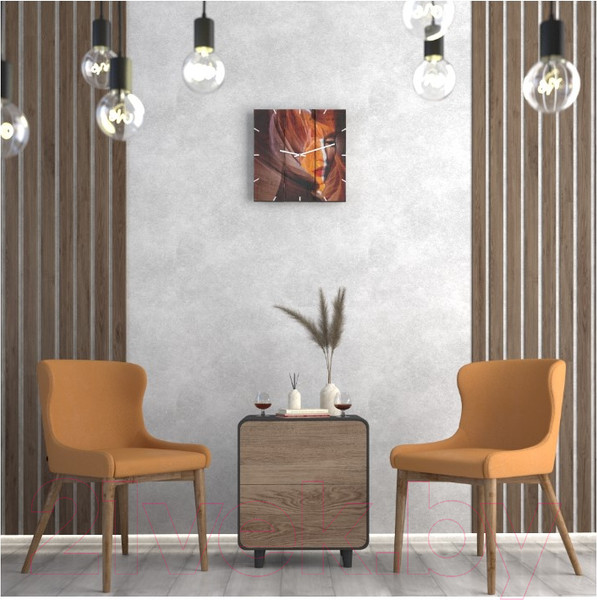 Изображение товара Настенные часы White Wood B112-С-036-036-7.37 