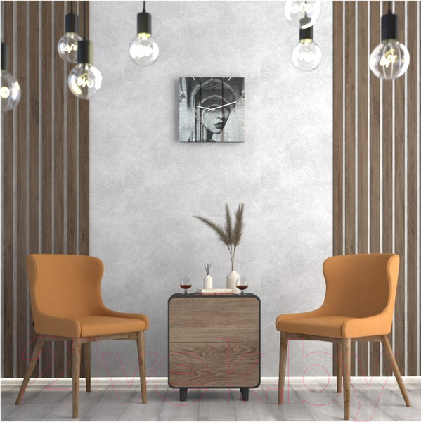 Изображение товара Настенные часы White Wood B112-С-036-036-7.55 