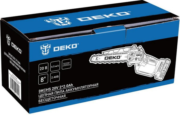 Изображение товара Электропила цепная Deko DKCHS 20V / 063-4484
