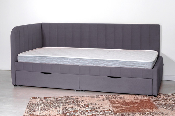 Изображение товара Кровать-тахта DiArt София левая (велюр Магия 88)