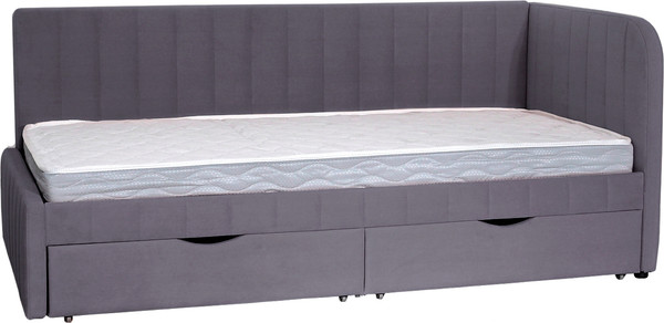 Изображение товара Кровать-тахта DiArt София правая (велюр Магия 88)