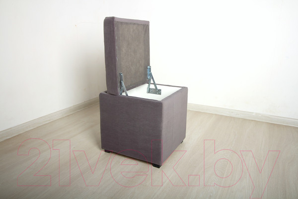 Изображение товара Пуф DiArt Твист 2 с ящиком (велюр Магия 88)