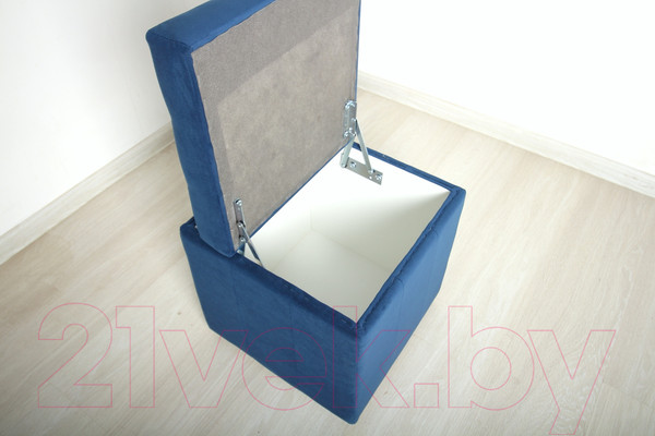 Изображение товара Пуф DiArt Твист 2 с ящиком (велюр Магия 82)