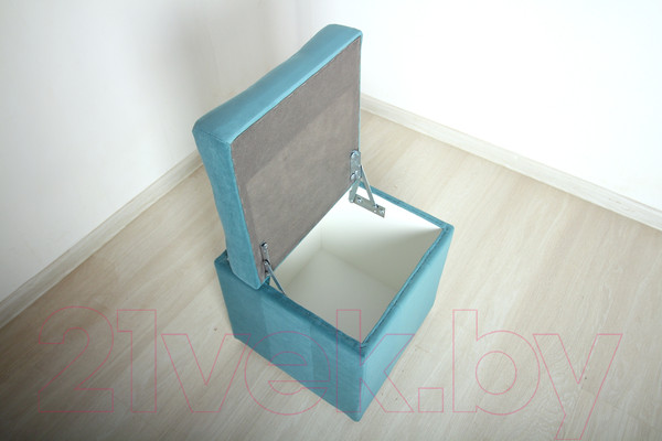 Изображение товара Пуф DiArt Твист 2 с ящиком (велюр Магия 172)