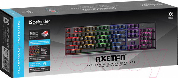 Изображение товара Клавиатура Defender Axeman GK-302 / 45306