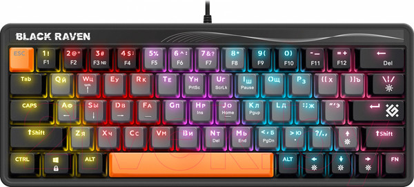 Изображение товара Клавиатура Defender Black Raven GK-417 / 45413