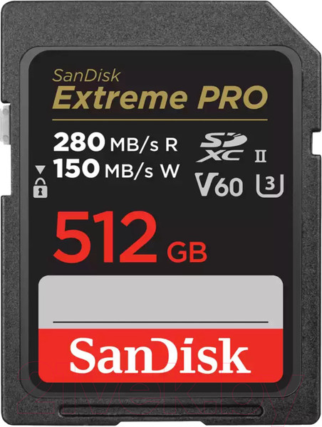Изображение товара Карта памяти SanDisk Micro SDXC 512GB UHS-II (SDSDXEP-512G-GN4IN)