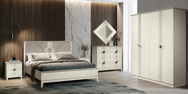 Изображение товара Прикроватная тумба Гомельдрев Вита ГМ 8945 (серый шелк)