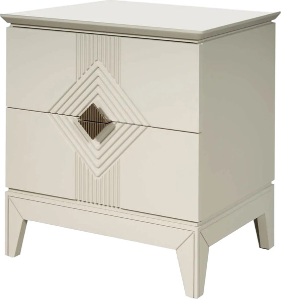 Изображение товара Прикроватная тумба Гомельдрев Вита ГМ 8945 (серый шелк)