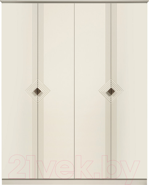 Изображение товара Шкаф Гомельдрев Вита ГМ 8941 (серый шелк)