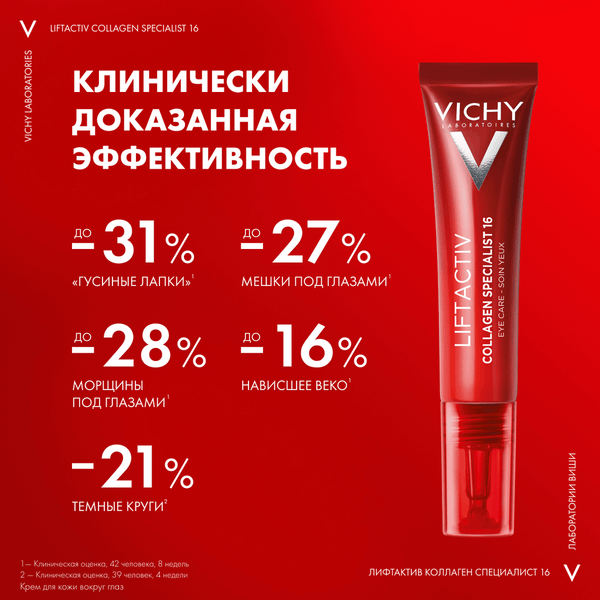 Изображение товара Крем для век Vichy Liftactiv Collagen Specialist 16 (15мл)