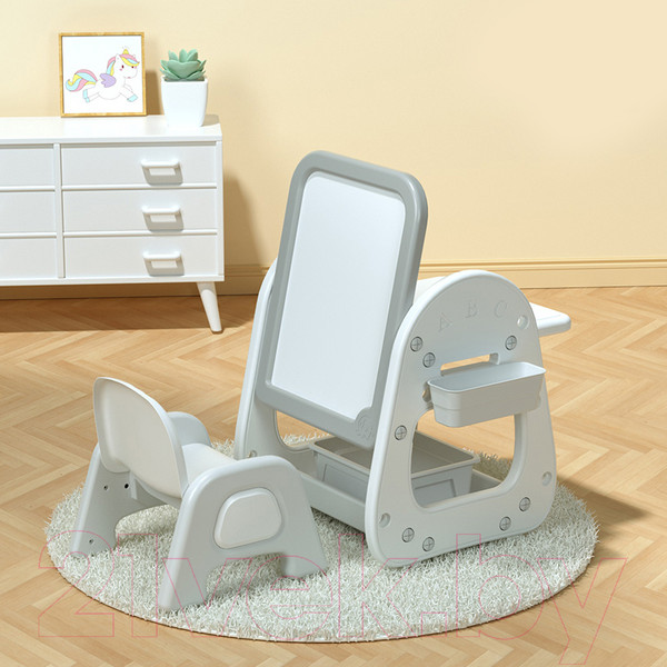 Изображение товара Комплект мебели с детским столом NINO Marina BS-8826 (белый)