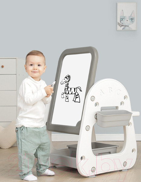 Изображение товара Комплект мебели с детским столом NINO Marina BS-8826 (белый)