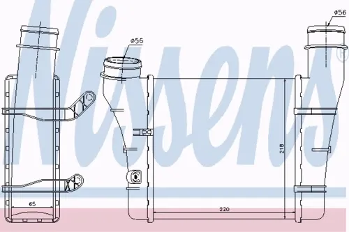 Изображение товара Интеркулер Nissens 96707