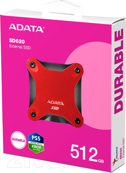 Изображение товара Внешний жесткий диск A-data SD620 512GB (SD620-512GCRD)