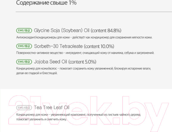 Изображение товара Гидрофильное масло Derma Factory Jojoba 5% Cleansing Oil (150мл)
