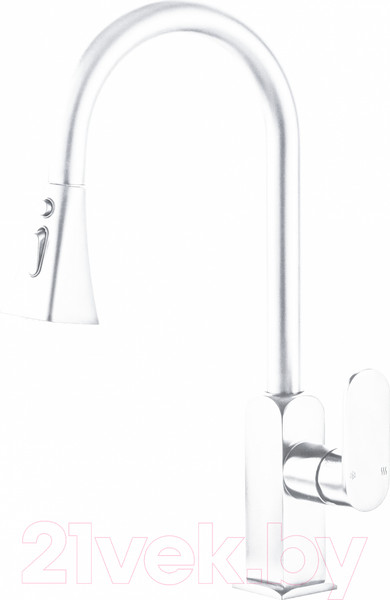 Изображение товара Смеситель Ekko E6003-8 (белый матовый)