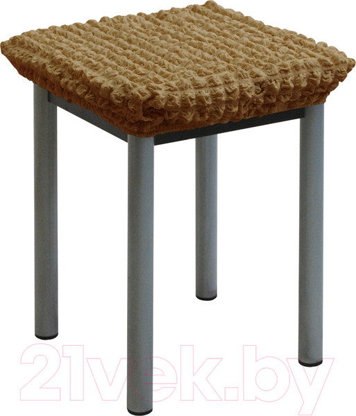 Изображение товара Чехол на табурет Mio Tesoro ТК-2 6082 (капучино/квадрат)