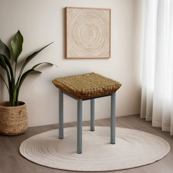 Изображение товара Чехол на табурет Mio Tesoro ТК-2 6082 (капучино/квадрат)