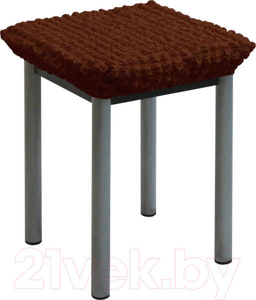 Изображение товара Чехол на табурет Mio Tesoro ТК-2 6057 (шоколад/квадрат)