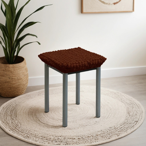 Изображение товара Чехол на табурет Mio Tesoro ТК-2 6057 (шоколад/квадрат)