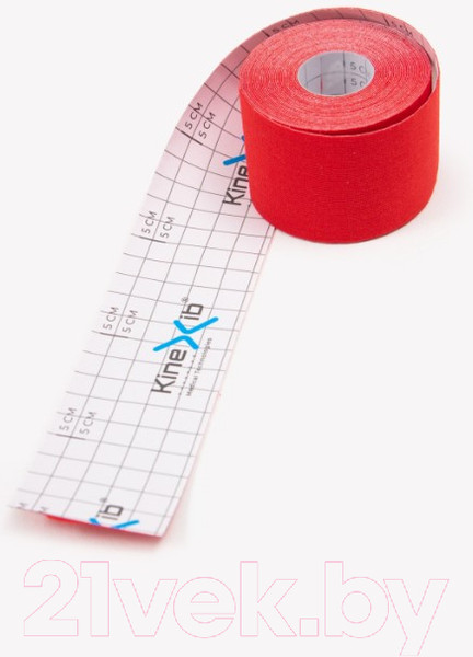 Изображение товара Кинезио тейп Kinexib Pro 5мх5см (красный)