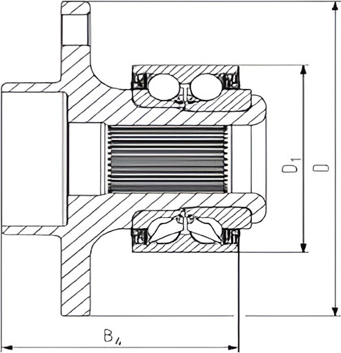 Изображение товара Ступица колеса FAG 713678840