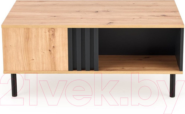 Изображение товара Журнальный столик Halmar Sonia (дуб артизан/черный)