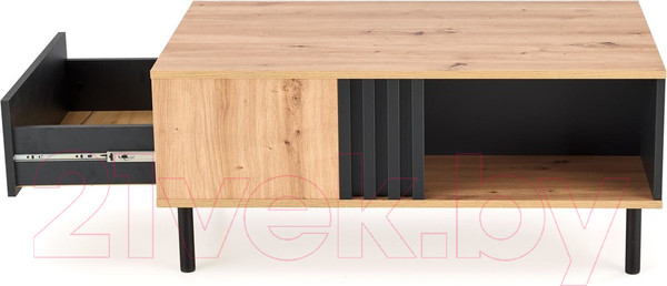 Изображение товара Журнальный столик Halmar Sonia (дуб артизан/черный)