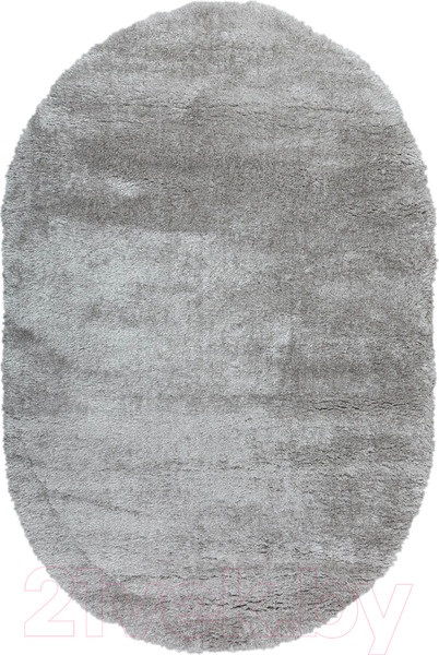 Изображение товара Ковер Radjab Carpet Паффи Шагги Овал P001A / 6333RK (1.6x3, Grey)