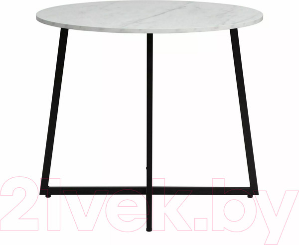 Изображение товара Обеденный стол Signal Luna (белый мрамор/черный)