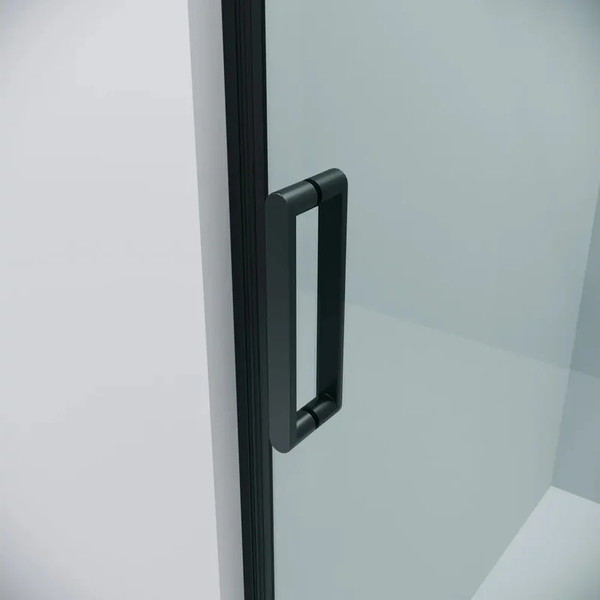 Изображение товара Душевая стенка Grossman Classic 90x195 / 200.K33.04.90.21.00 (черный матовый/стекло прозрачное)