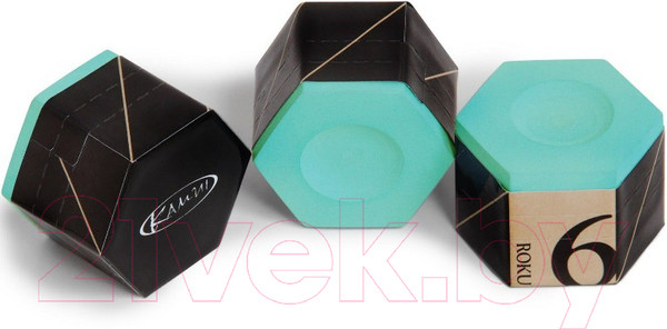 Изображение товара Мел для бильярда Kamui Roku Pyramid Forest 13349