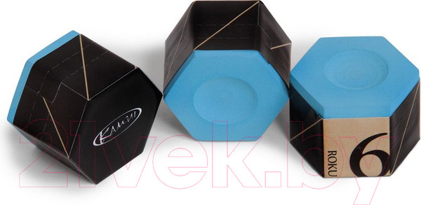 Изображение товара Мел для бильярда Kamui Roku Pyramid 12000 (синий)