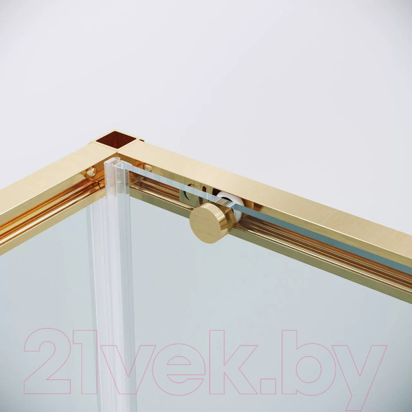 Изображение товара Душевая стенка Grossman Galaxy 80x195 / 200.K33.01.80.32.00 (золото сатин/ стекло прозрачное)