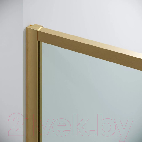 Изображение товара Душевая стенка Grossman Galaxy 80x195 / 200.K33.01.80.32.00 (золото сатин/ стекло прозрачное)