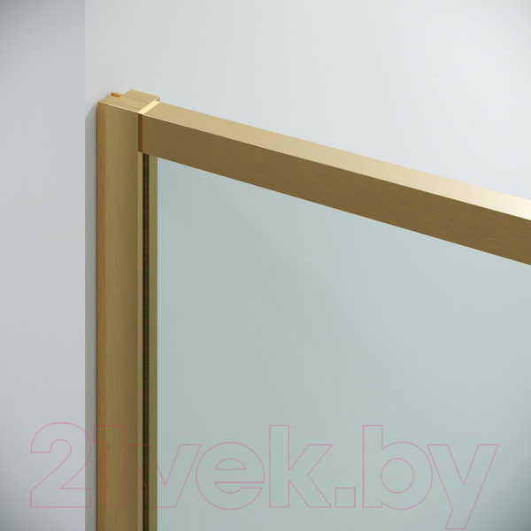 Изображение товара Душевая дверь Grossman Galaxy 130x195 / 100.K33.01.130.32.00 (золото сатин/стекло прозрачное)