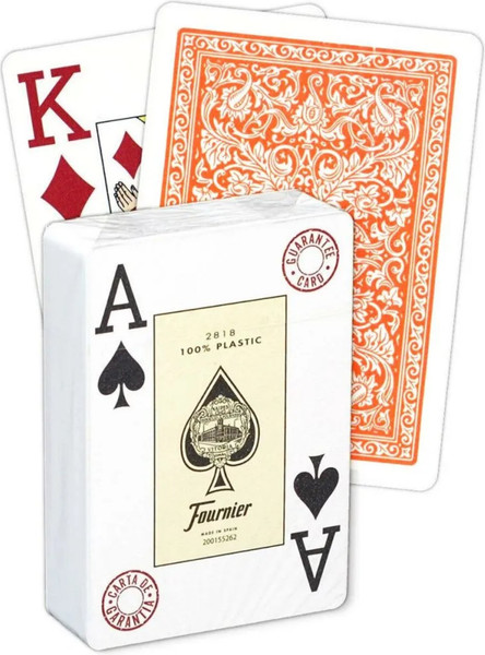 Изображение товара Игральные карты Fournier 2818 / F29817-o (оранжевый)