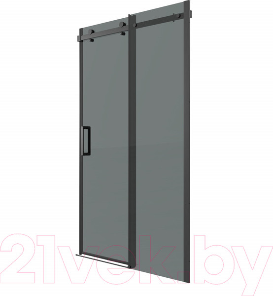 Изображение товара Душевая дверь Grossman Classic 110x195 / 100.K33.04.110.21.10 (черный матовый/стекло тонированное)