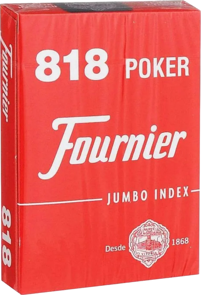 Изображение товара Игральные карты Fournier 818 / F21643-r (красный)