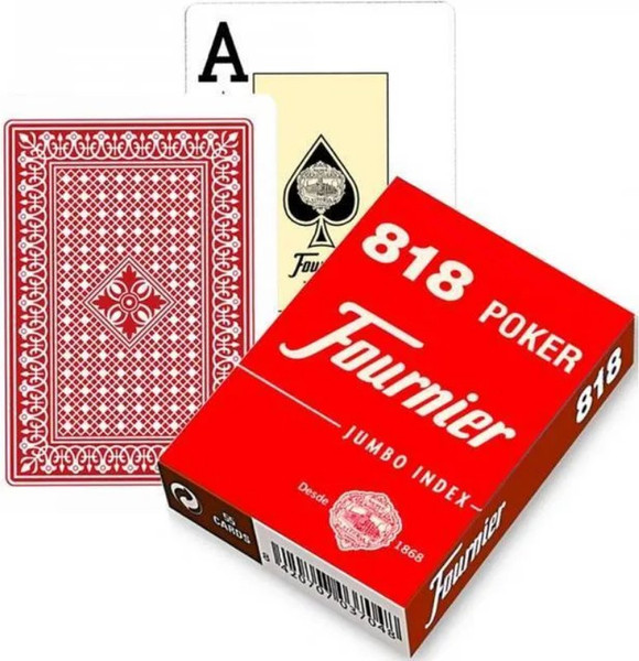Изображение товара Игральные карты Fournier 818 / F21643-r (красный)
