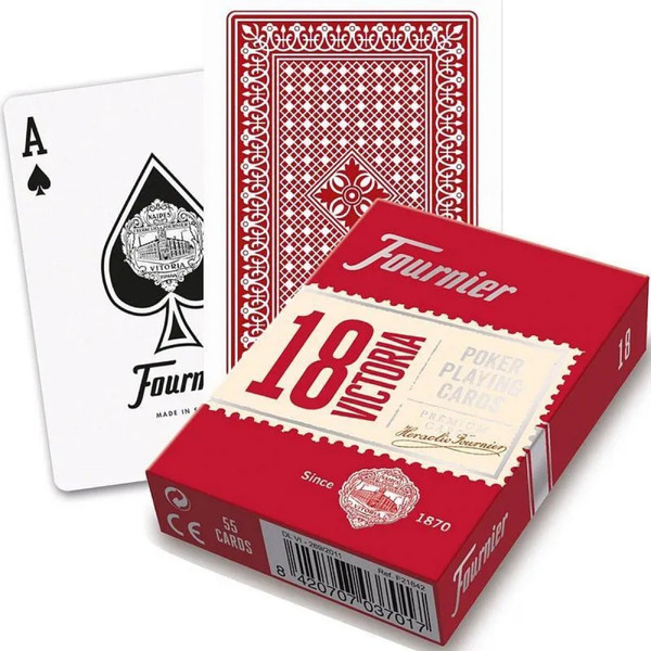 Изображение товара Игральные карты Fournier F21642-r (красный)