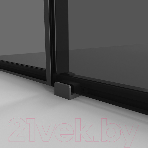 Изображение товара Душевой уголок Niagara 90x80x195 NG-85-9TB-TB80-34 (черный матовый/тонированное стекло)