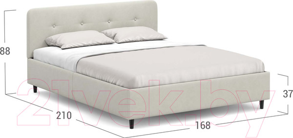 Изображение товара Двуспальная кровать Moon Family 1253 / К004730