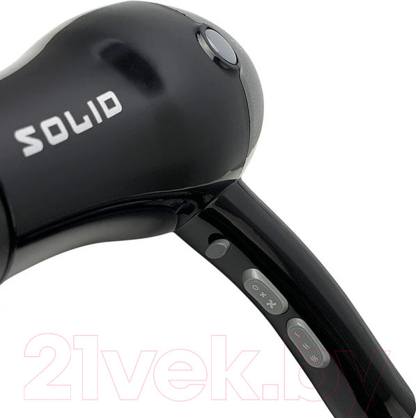 Изображение товара Профессиональный фен Harizma Solid h10227 (черный)