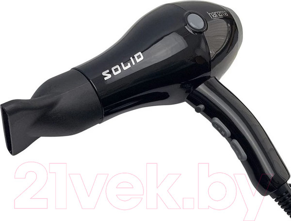 Изображение товара Профессиональный фен Harizma Solid h10227 (черный)