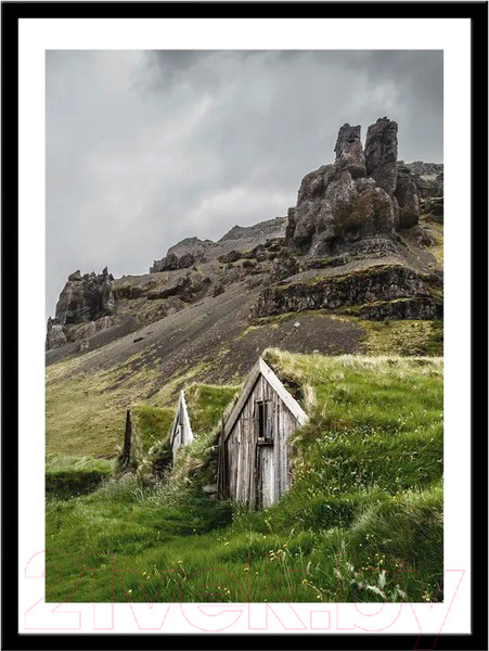 Изображение товара Картина Мирам Природа. Домик в горах / 230401808 (30x40)