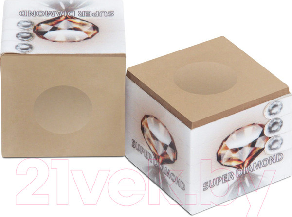 Изображение товара Мел для бильярда Super Diamond 11199 (1шт, белый)