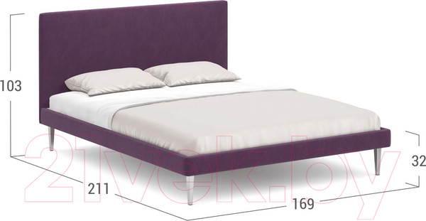 Изображение товара Двуспальная кровать Moon Family 1256 / MF008821