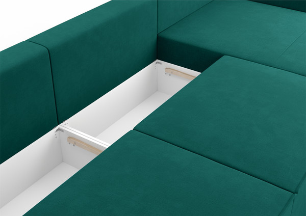 Изображение товара Диван угловой Mio Tesoro Бриз правый (Velutto 20)